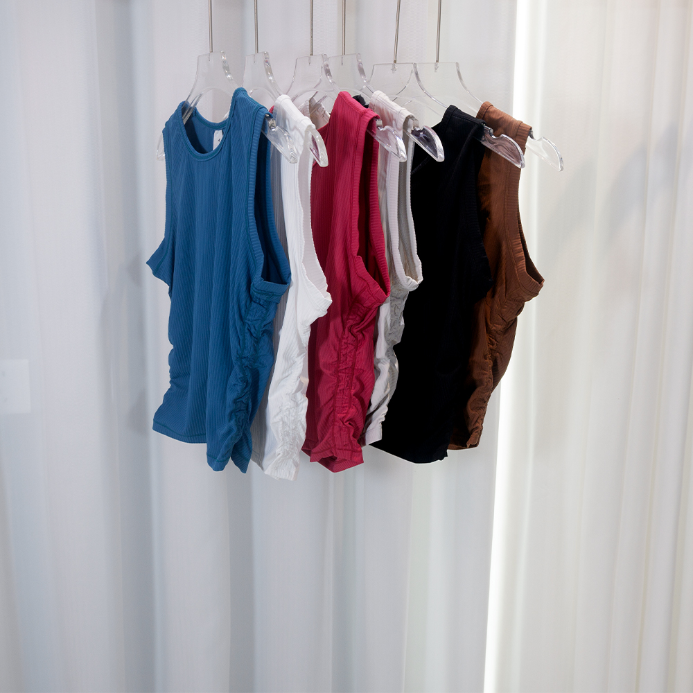 Zomer Yoga Kleding Geribbelde  - Tank Top Ribbed recensie en prijs
